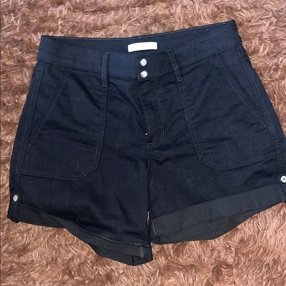 WHBM Black High Waisted Shorts